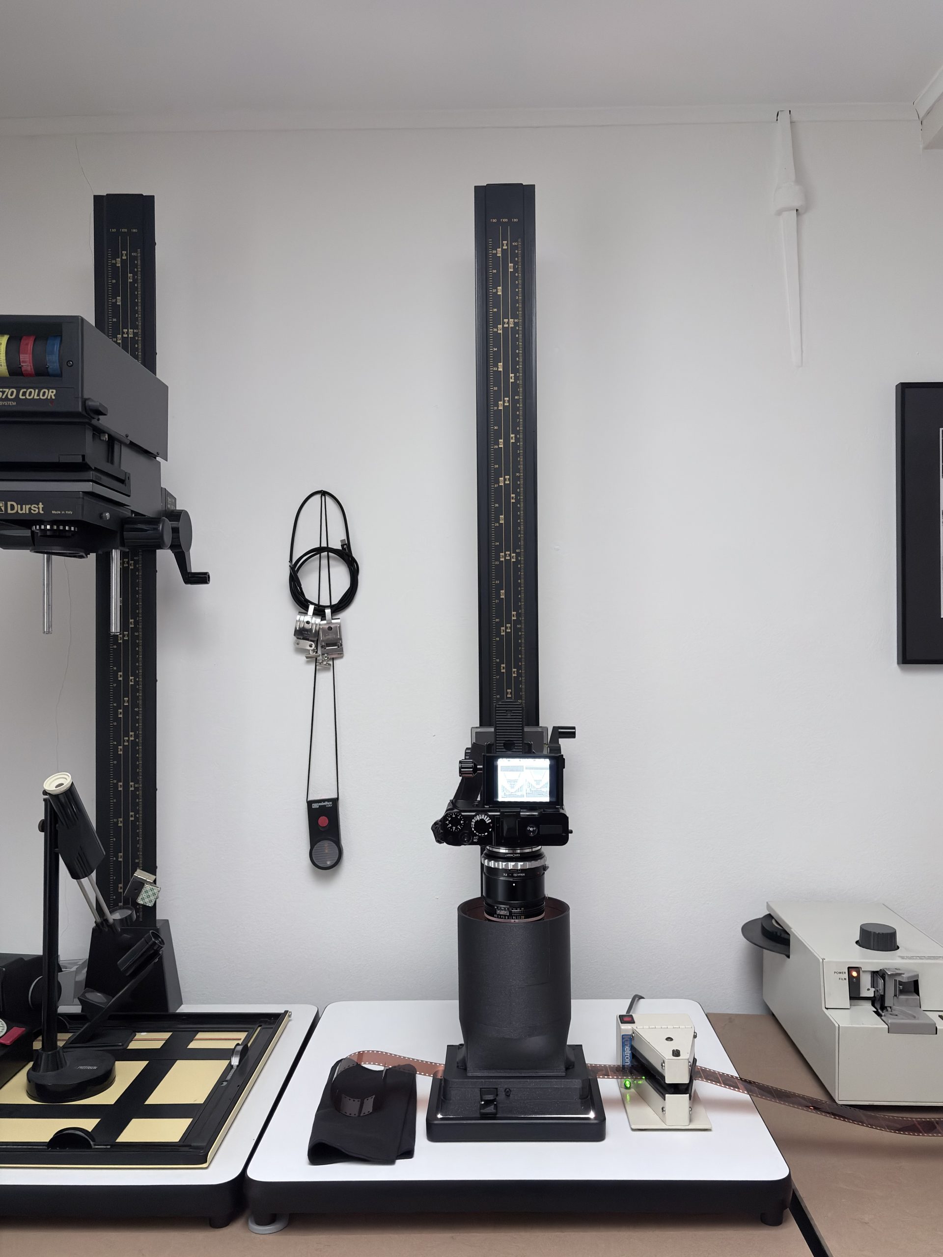 zwartwit film, kleurenfilm en diafilm